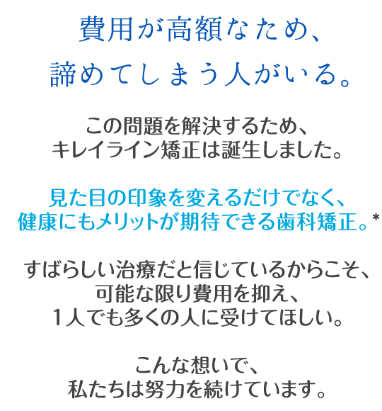 費用が高額なため、諦めてしまう人がいる。