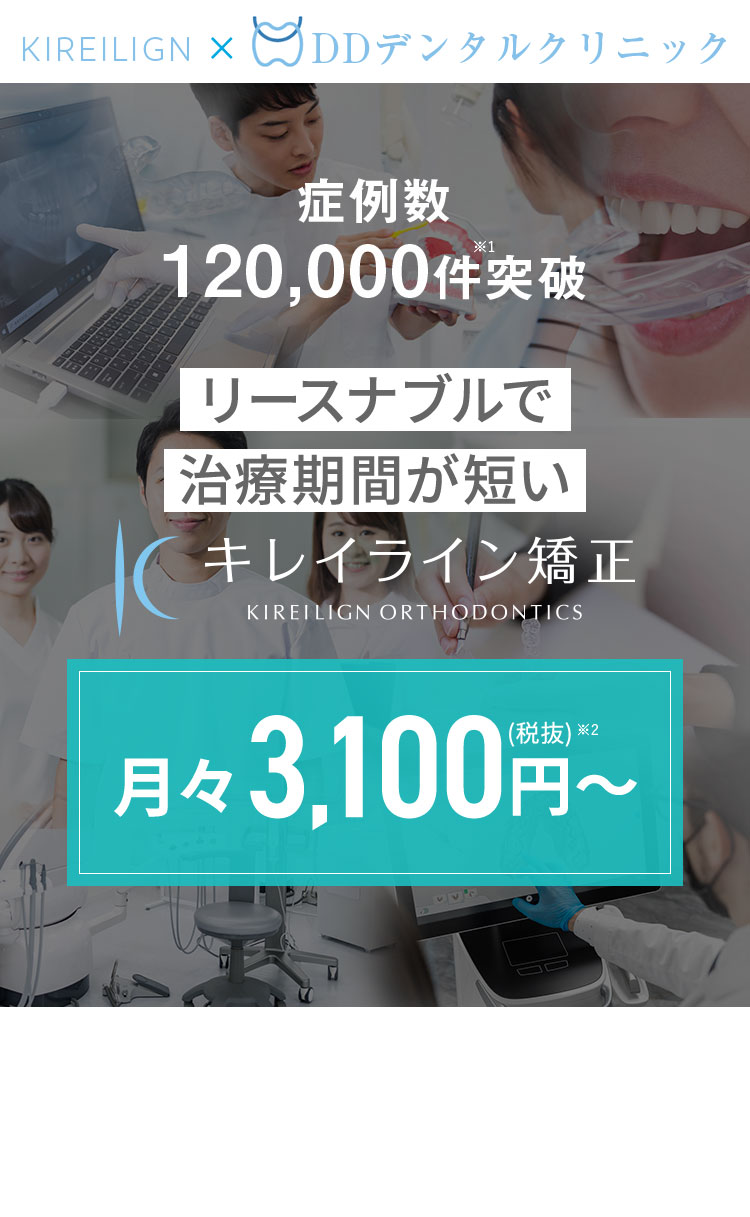 治療品質にこだわり抜いた キレイライン矯正