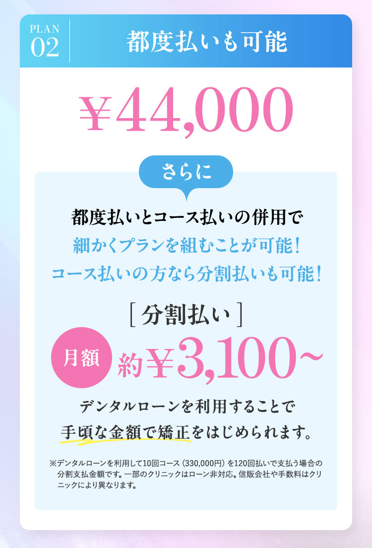 年齢を重ねるほど 歯は動きにくく なります