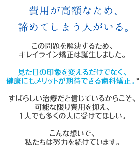 費用が高額なため、諦めてしまう人がいる。
