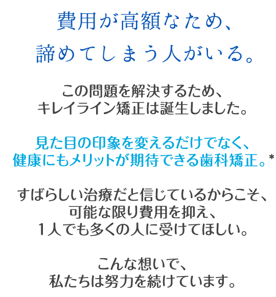 費用が高額なため、諦めてしまう人がいる。