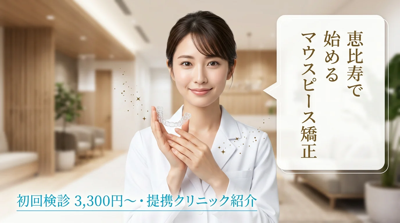 恵比寿のおすすめ矯正歯科｜安い＆評判の良いクリニック比較【2026年4月最新版】