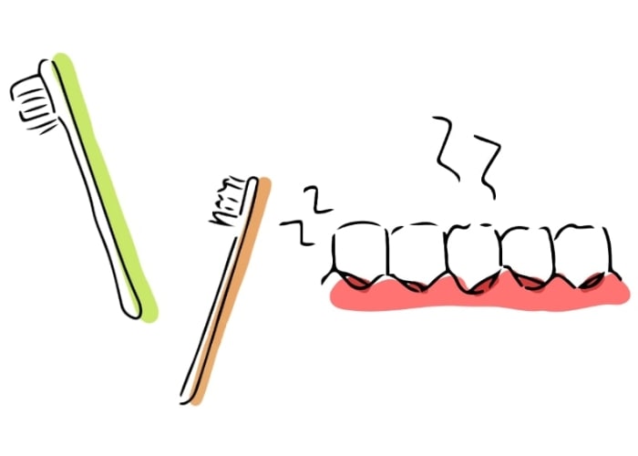 歯ブラシと歯周病