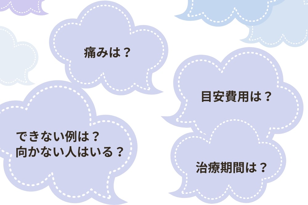 マウスピース矯正の仕組みや特徴をもっと知りたい