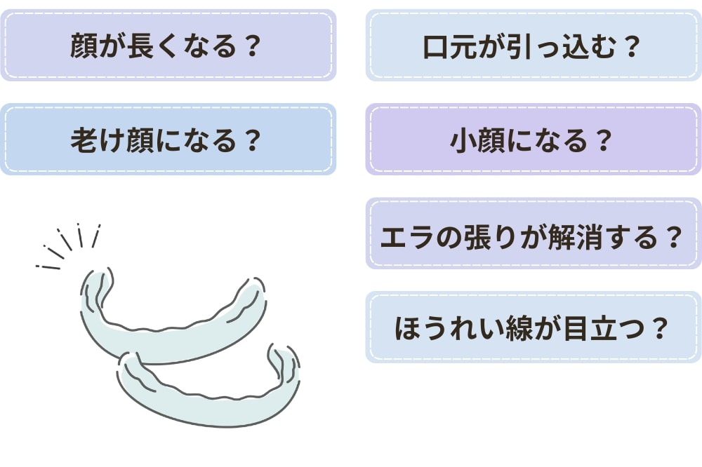 マウスピース矯正で顔が変わる？