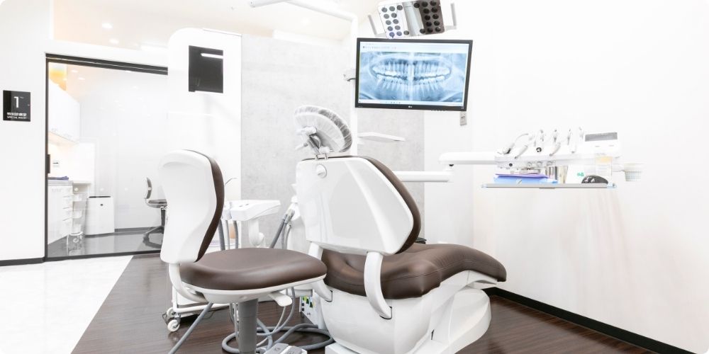 堺MK歯科クリニックの診察室